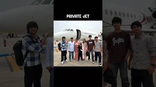Sourav Joshi Family Flying in Private Jet 🔥