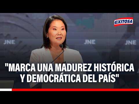 🔴🔵 Presidente del JNE destaca a Keiko Fujimori como la primera mujer en ser elegida presidenta