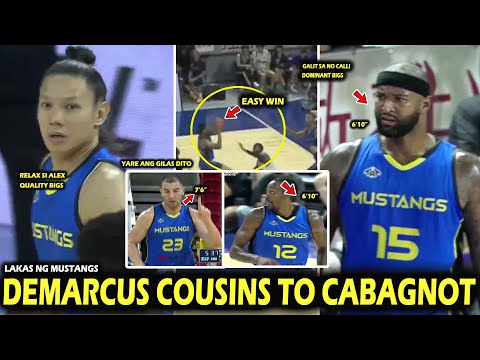 Lakas nina Alex Cabagnot. DeMarcus Cousins to Cabagnot Connection! Dwight Howard Sam Deguara Solid!