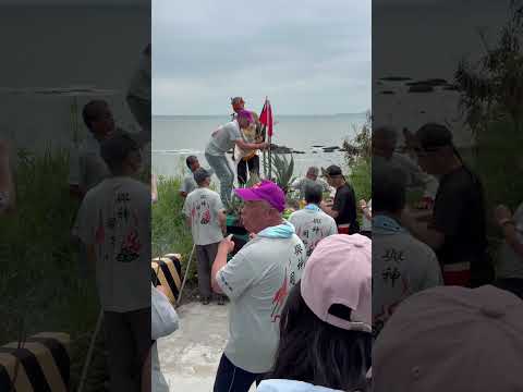 歲次乙巳年金門114年湖前碧湖殿/農曆五月初十/金府王爺聖誕千秋醮慶/起乩出社鎮五方吃三牲粿