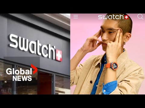 YouTube video thumbnail: Swatch Takes Down Ad Featuring Asian Model in "Slanted Eye" Pose After Racism Backlash