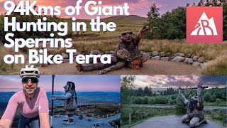 Giant hunting in the #sperrins on #biketerra 94kms of beautifil roads in Northern Ireland