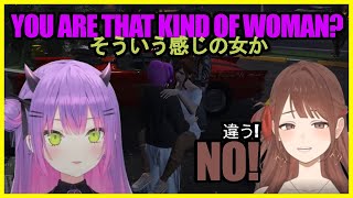 Nigongo suddenly starts kissing Towa before taking her hostage 【GTA Ma