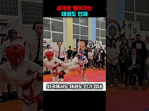 외국에서도 인기많은 태권도의 인재!