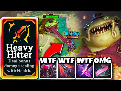 I created the most disgusting Tahm Kench Arena setup... (HEAVY HITTER + MYSTIC PUNCH)