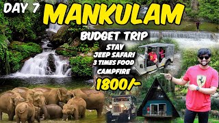 Mankulam Travel Guide | Munnar Tourist Places | Off Road Jeep Safari | Day 7 |Aravind Vlogs