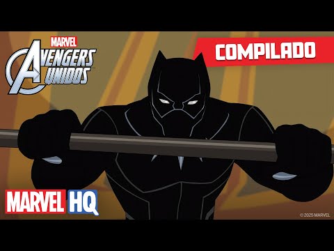 Los mejores momentos de Pantera Negra 🐾 | Avengers Unido