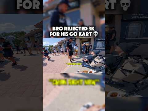 Ik bro is regretting it 🤣 #crazycart #driftcart #taxigarage #fyp #drift #gokart