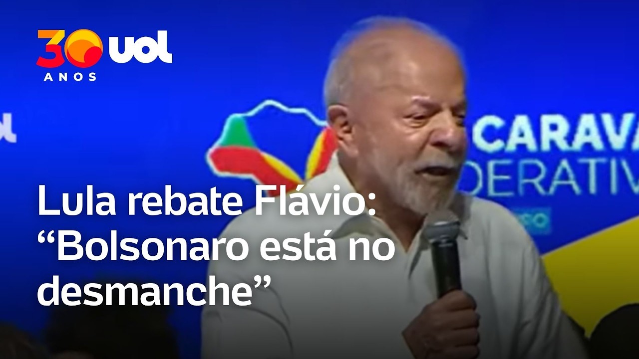 Após ser chamado de Opala velhão Lula afirma que Bolsonaro está no desmanche