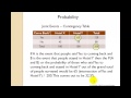 Probability Concepts and Calculations