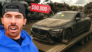 I BOUGHT A WRECKED MERCEDES AMG GT63 & ATTEMPTED TO FIX IT