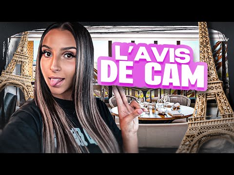 L'AVIS DE CAMELIA :  Je teste le restaurant au dessus de la Tour Eiffel😱🥰