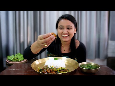 Bodo Dish 🥬🥬 Pork with Lai Saag 🥬🥬Winter Delicacy