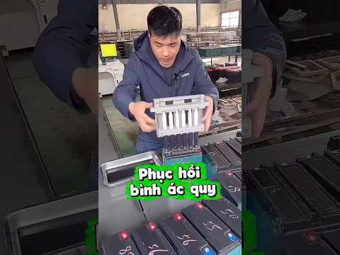 Hướng dẫn phục hồi bình ắc quy tại nhà