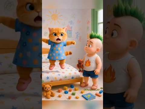 The orange cat doll is missing #pets #catlovers #cutecat #comedy #funny #cat