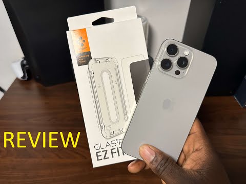 Iphone 15 Pro Max - Spigen EZ Fit Privacy Screen Protector