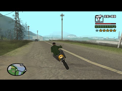 5 Star Wanted Level - Big Smoke's Cash [Monday and Friday] - Courier Mission 1 - GTA San Andreas