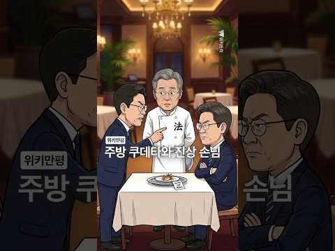 [위키만평] 주방 쿠데타와 진상 <strong>손님</strong>