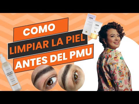 ¿como limpiar la piel de mi clienta antes de un protocolo de PMU?