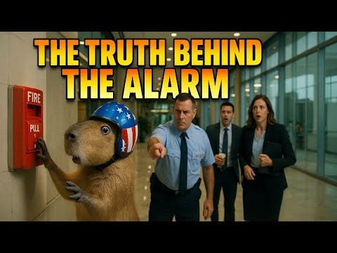 Capybara Beaten for Ringing the Fire Alarm but the Truth Saved the Entire Company 🔔🐾