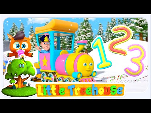 Christmas Numbers Train + More Nursery Rhymes & Kids Songs by Little Treehouse