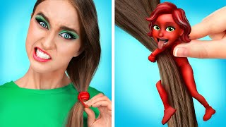Problèmes Extrêmement Féminins Avec Cheveux et Ongles Longs *Longs VS Courts*