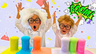 Elephant Toothpaste | Science Experiments For Kids With Damon and Dylan