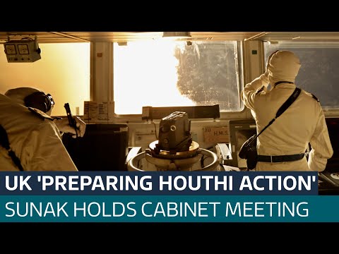 UK-US joint strikes against Houthi rebels 'likely tonight', ITV News understands | ITV News