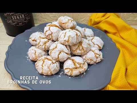Receita de Broinhas de Ovos! 😊