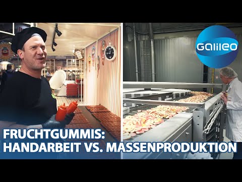 Fruchtgummis: Handarbeit vs. Massenproduktion | Galileo | ProSieben