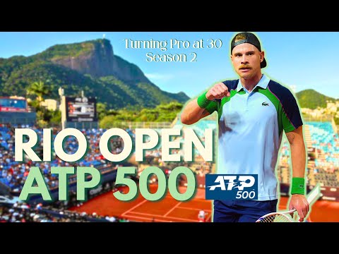 I Played An ATP 500 And a Top 100 Player For The First Time - Rio Open 2025