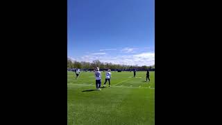 🔥 Buffalo Bills rookie WR Skyler Bell’s First Practice Reps! 🔥 #football
