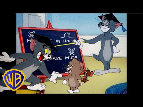 Tom et Jerry en Français 🇫🇷 | Une bonne leçon ! 📚🎓 | Rentrée des classes | WB Kids Français​