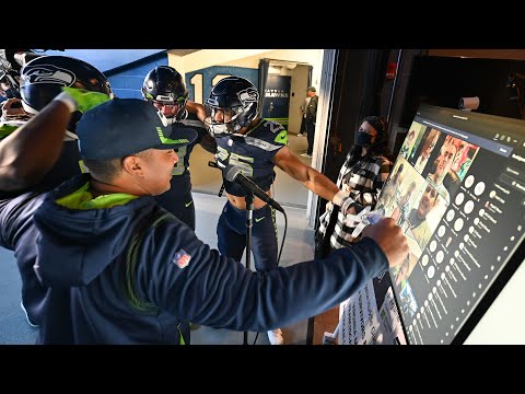 Seahawks Host Pregame Virtual Chats With Community Members With Help From Microsoft video clip