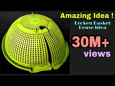 DIY Best Craft Idea/Best reuse of Waste Basket Craft Idea