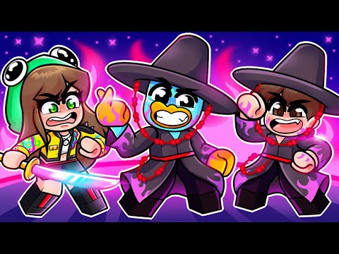 Jugando como CAZADORES de DEMONIOS K-POP en Roblox!