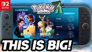 Nintendo Switch 2 BIG Pokemon Legends ZA Online + Difficulty Update!