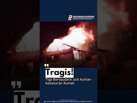Berawal dari Lilin, Rumah di Sukabumi Kebakaran #shorts #viral #kebakaran