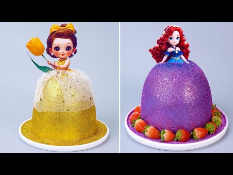 Beautiful Princess Doll Cake Compilation 👑 Amazing Cake, Dessert, Ice Cream For Holiday