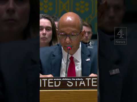 US vetos a UN vote for ceasefire in Gaza