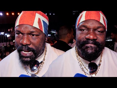 ‘I’M SAD!!’ Derek Chisora INSTANT REACTION AFTER BRUTAL MOSES ITAUMA KO VS WHYTE