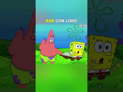Bob intentó lavar a Patricio… y desató la pelea más asquerosa del océano 🤢💥