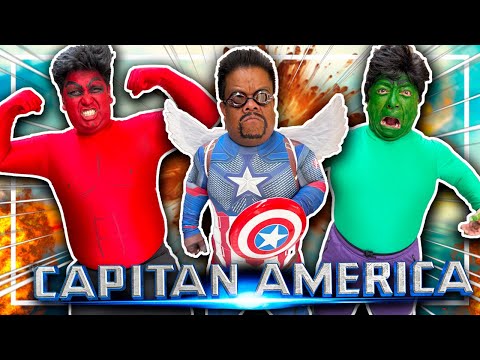 Un dia como CAPITÁN AMERICA !! / Memo Aponte