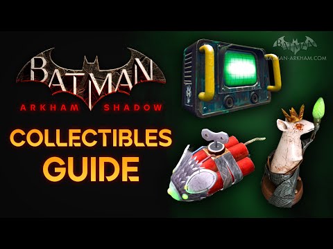 Batman: Arkham Shadow - All Collectibles [Rat Radios, Idols, Echoes, Maps, Runes, Tapes & Bombs]