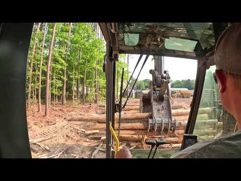 Last Section Is Stumped And Ready To Layout Pond