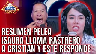 ISAURA Y CRISTIAN SE DICEN DE TODO. ALI CUENTA CUANDO SE INSULTARON EN FIESTA