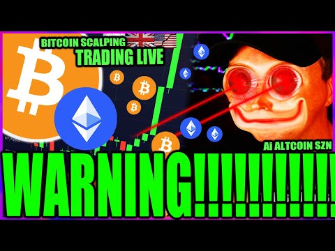 ALERT 🚨 BITCOIN PRICE LIVE SCALP TRADING - Ai ALTCOIN SEASON - LIVE US JOBS REPORT