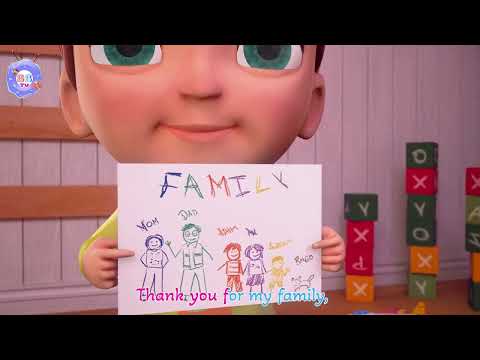 Thank You Song Nonstop Loop | BBTV Nursery Rhymes & Kids Songs #thanksgiving #bbtvkids