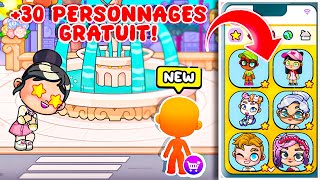 COMMENT AVOIR + DE 30 PERSONNAGES *GRATUITEMENT* DANS AVATAR WORLD ! MISS QUEEN 👑