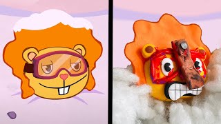 Happy Tree Friends  Parody Side by Side. Ski Ya, Wouldn't Wanna Be Ya